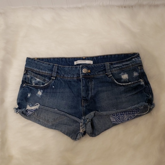 Zara Pants - 5 for 25 Zara Button fly Denim Shorts